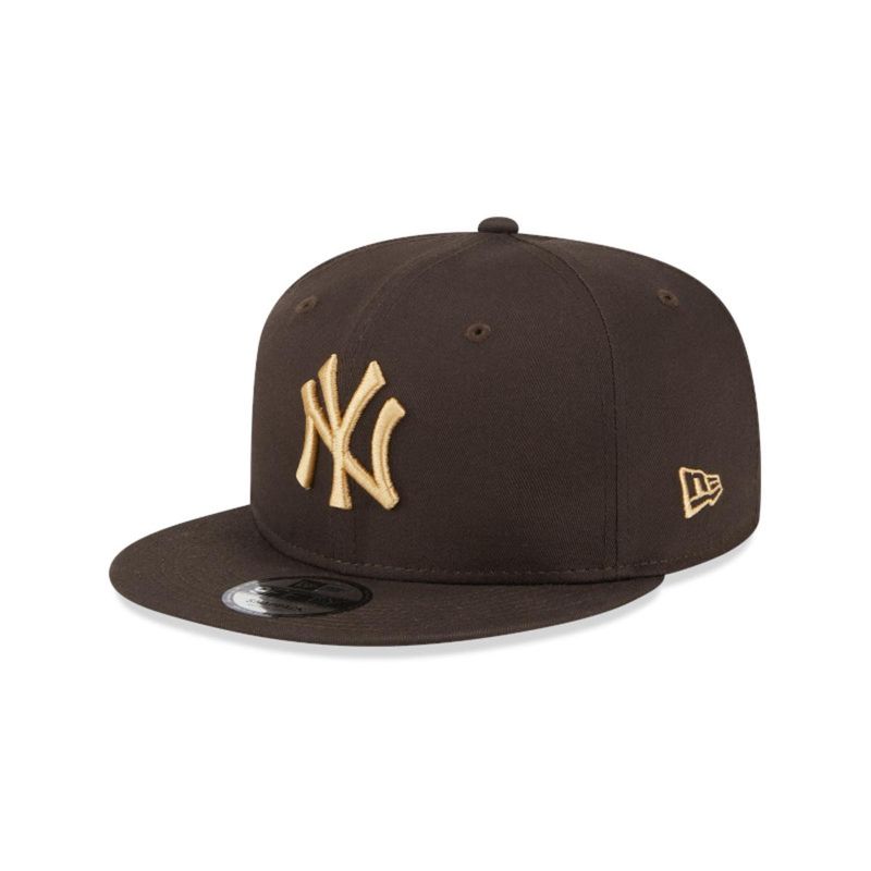 NEW ERA - Gorra 9Fifty New York Yankees MLB League Dark Brown