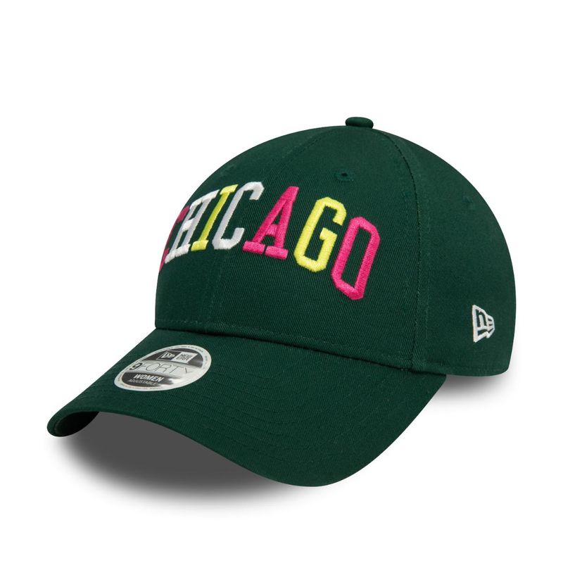 NEW ERA - Gorra 9Forty New Era  City Boucle Dark Green Women