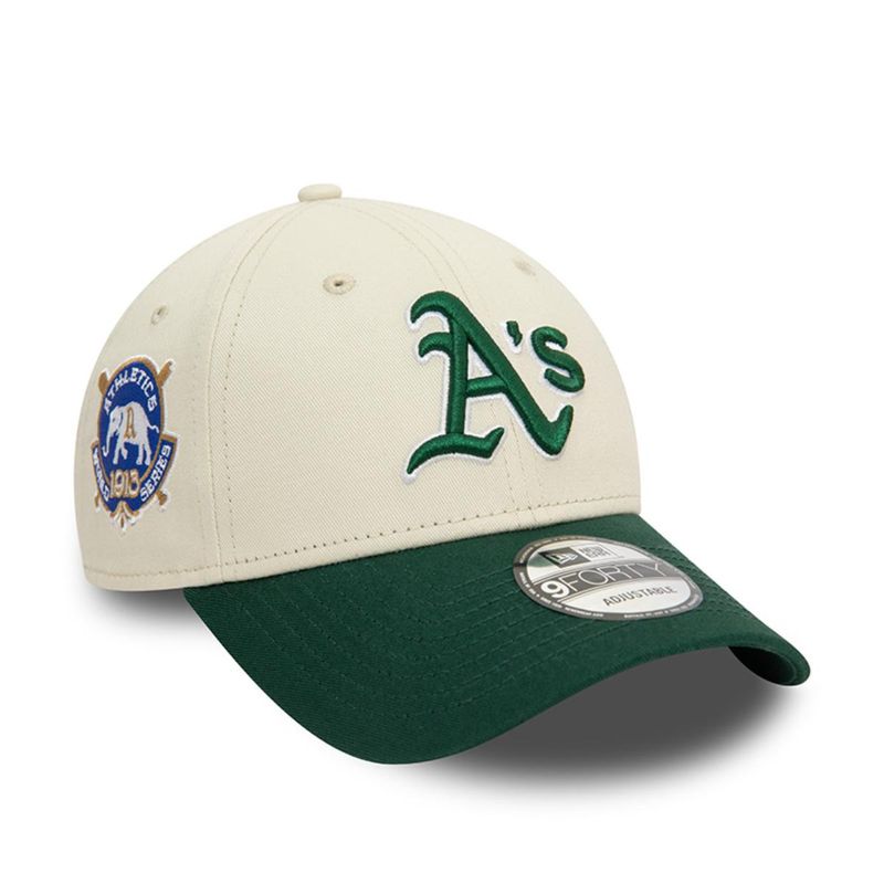 NEW ERA - Gorra 9Forty Oakland Athletics MLB Ws Colour Block Green