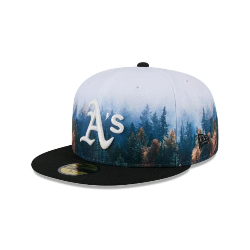 NEW ERA - Gorra 59Fifty Oakland Athletics MLB Photoreal Black
