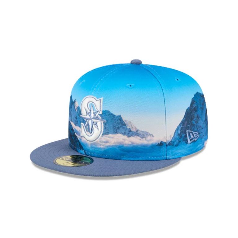 Gorra 59Fifty Seattle Mariners MLB Photoreal Azul Azul 7