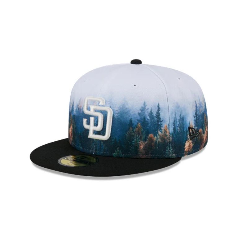 Gorra 59Fifty San Diego Padres MLB Photoreal Negro Negro 7