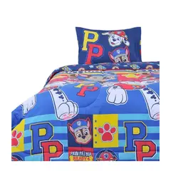 MASHINI - Plumon Infantil Paw Patrol 1.5 action Reversible incluye Funda