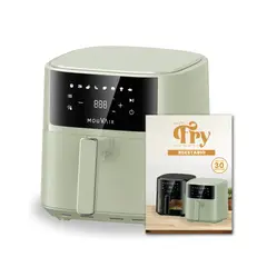 MOUVAIR - Freidora de Aire 6 L Verde Fry