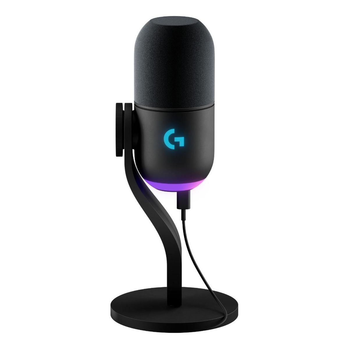 LOGITECH - Logitech G Yeti Gx Micrófono Dinámico Rgb Con Lightsync Negr