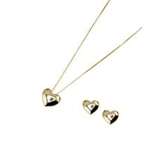 JOYAS MONTERO - Conjunto Bianca Con Baño de Oro 24k