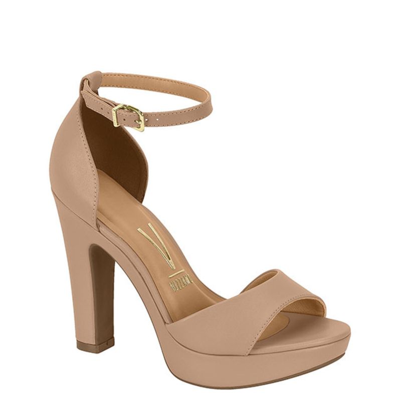 VIZZANO - Sandalia Mujer Taco Plataforma Bleige Vizzano