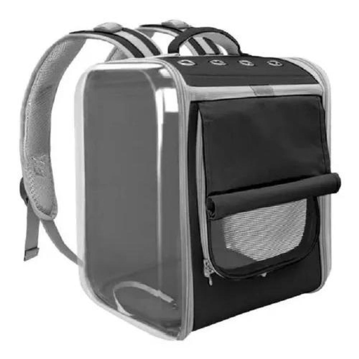 GENERICO - Mochila para transporte de mascotas perro gatos y conejos