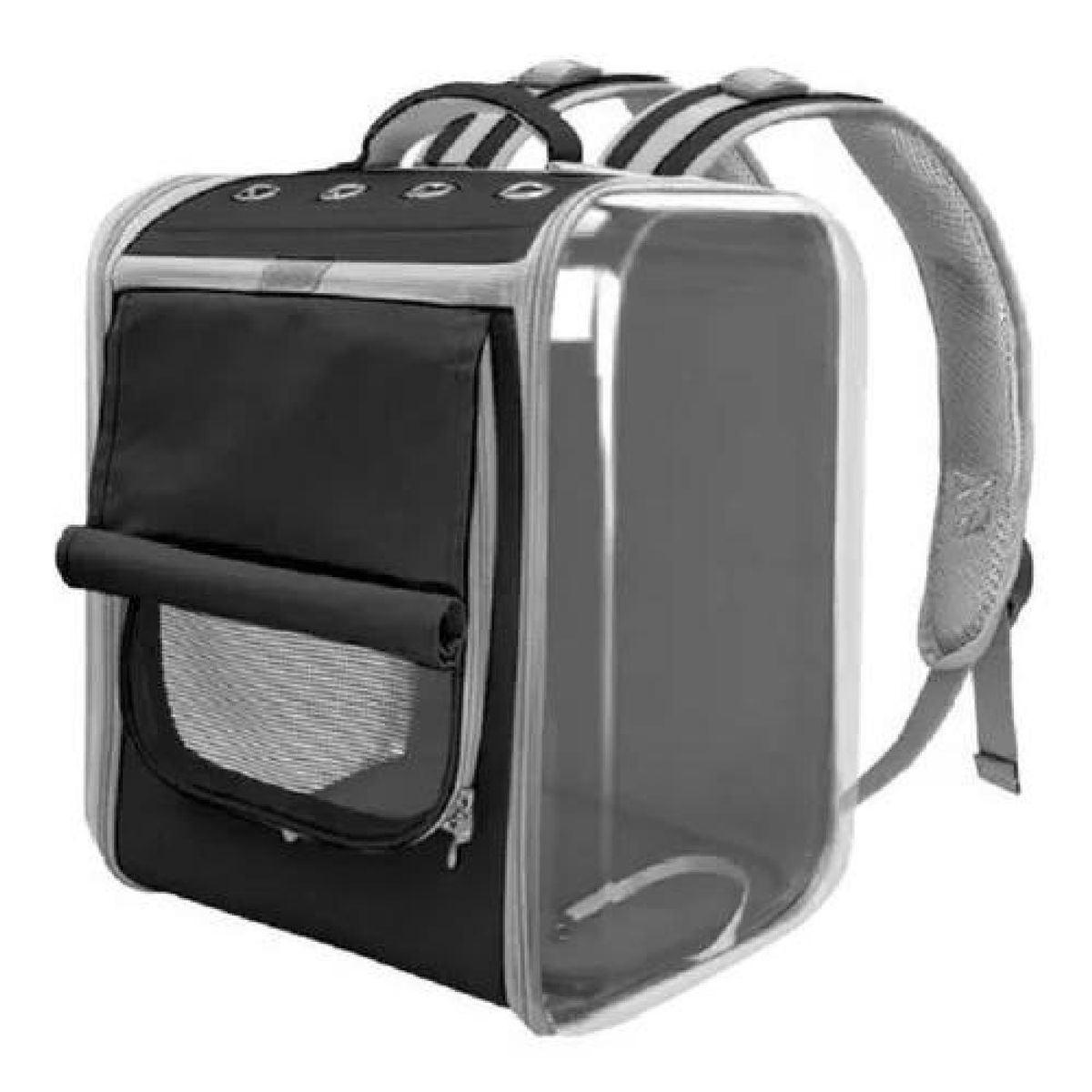 GENERICO - Mochila para transporte de mascotas perro gatos y conejos