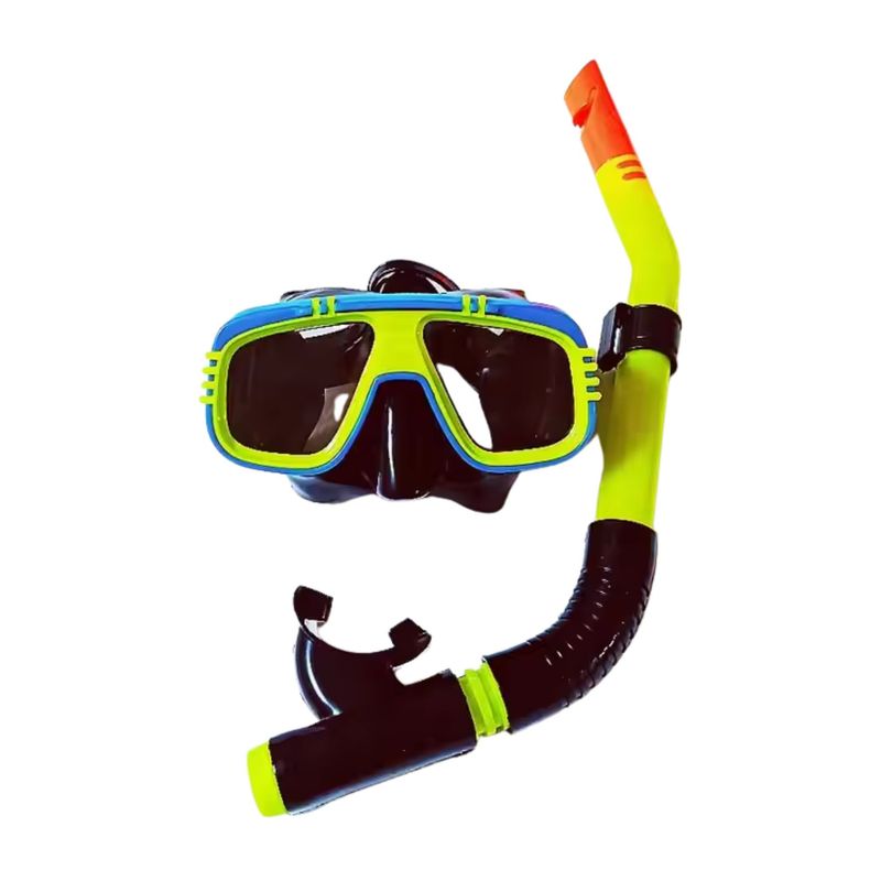 FOUR - Set de Buceo Adulto con Máscara y Snorkel  Silicona Premium