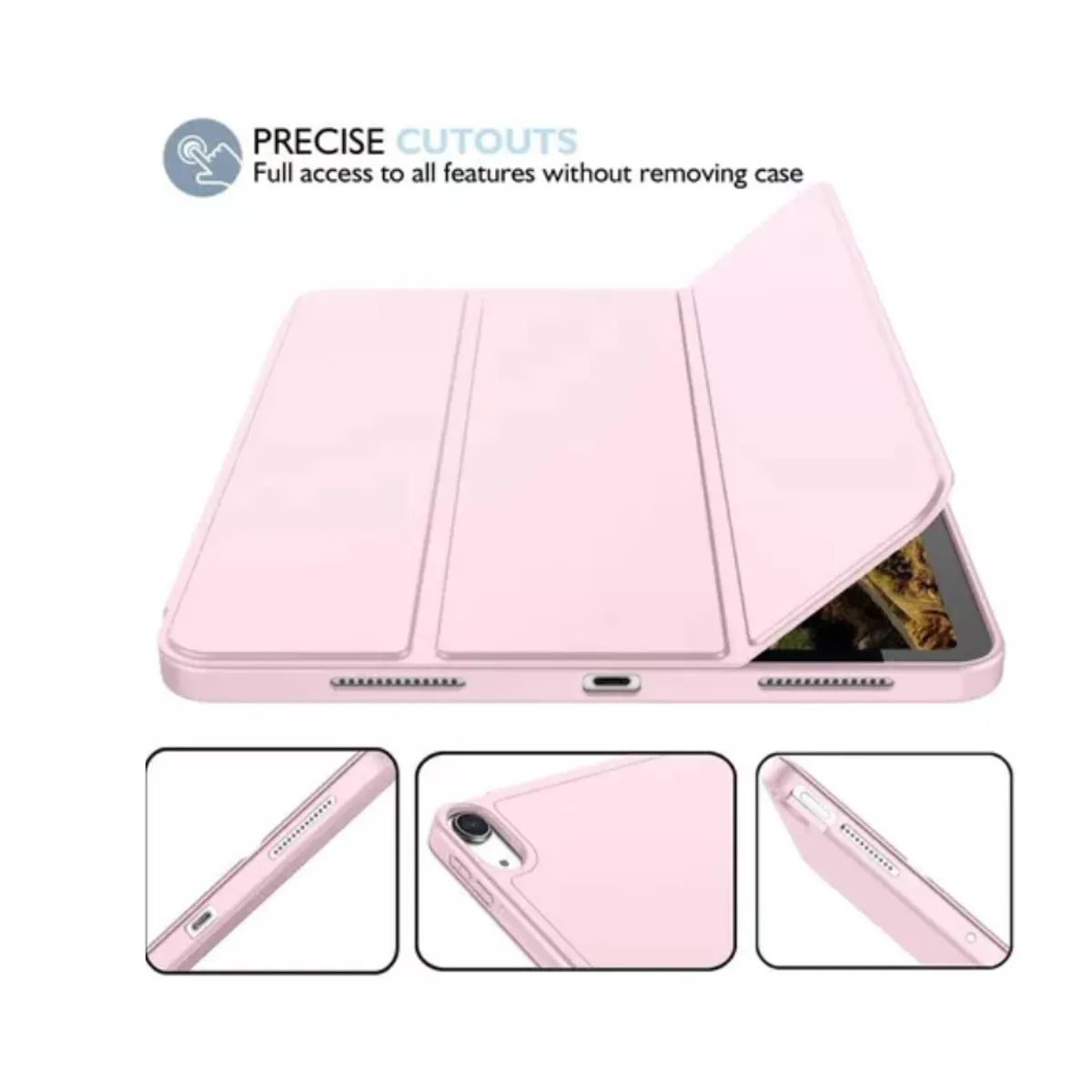 GENERICO - Funda Smart Cover Con Ranura Para iPad Air 6 2024