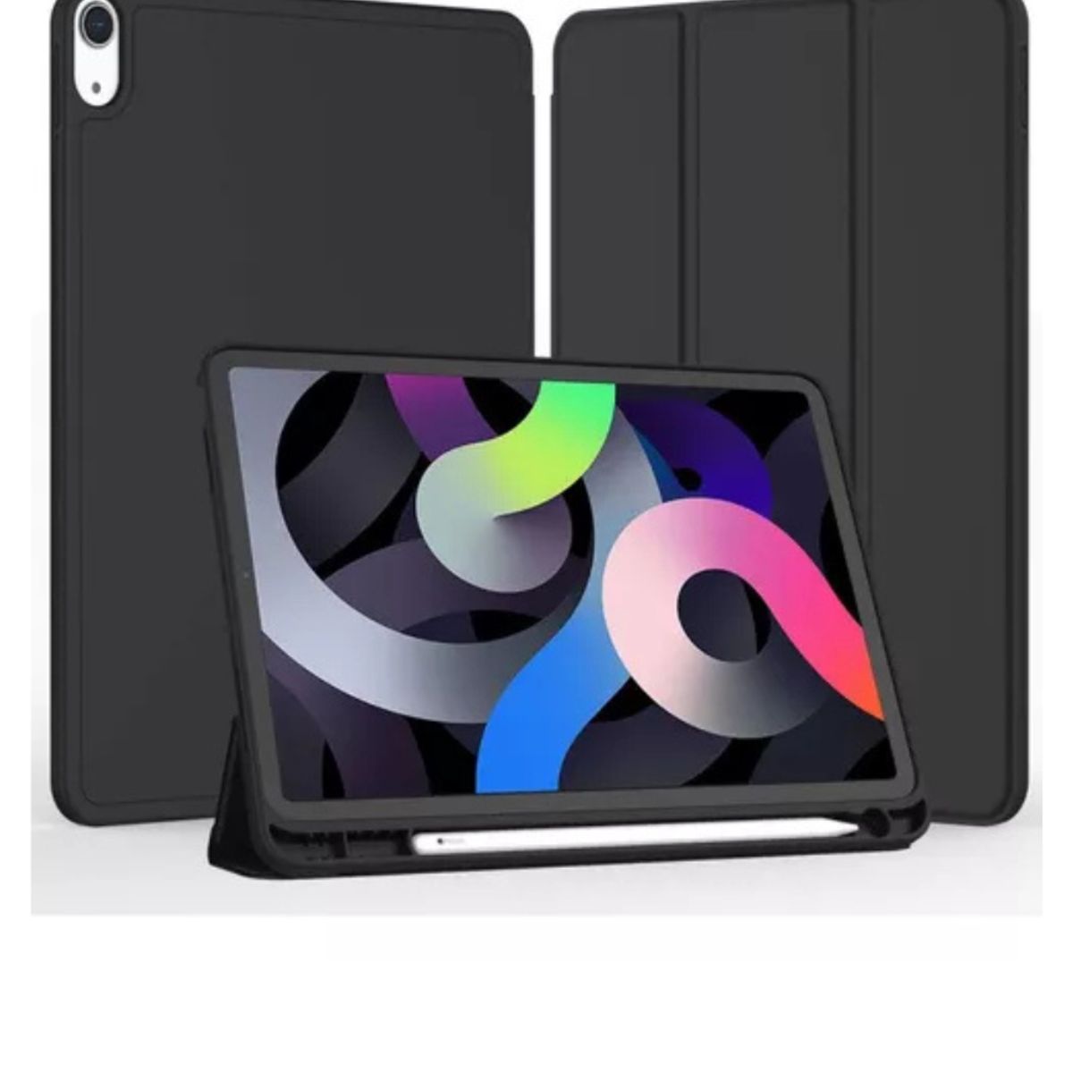 GENERICO - Smart Cover Espacio Para Lápiz Para Tablet iPad Air 6 M2 2024