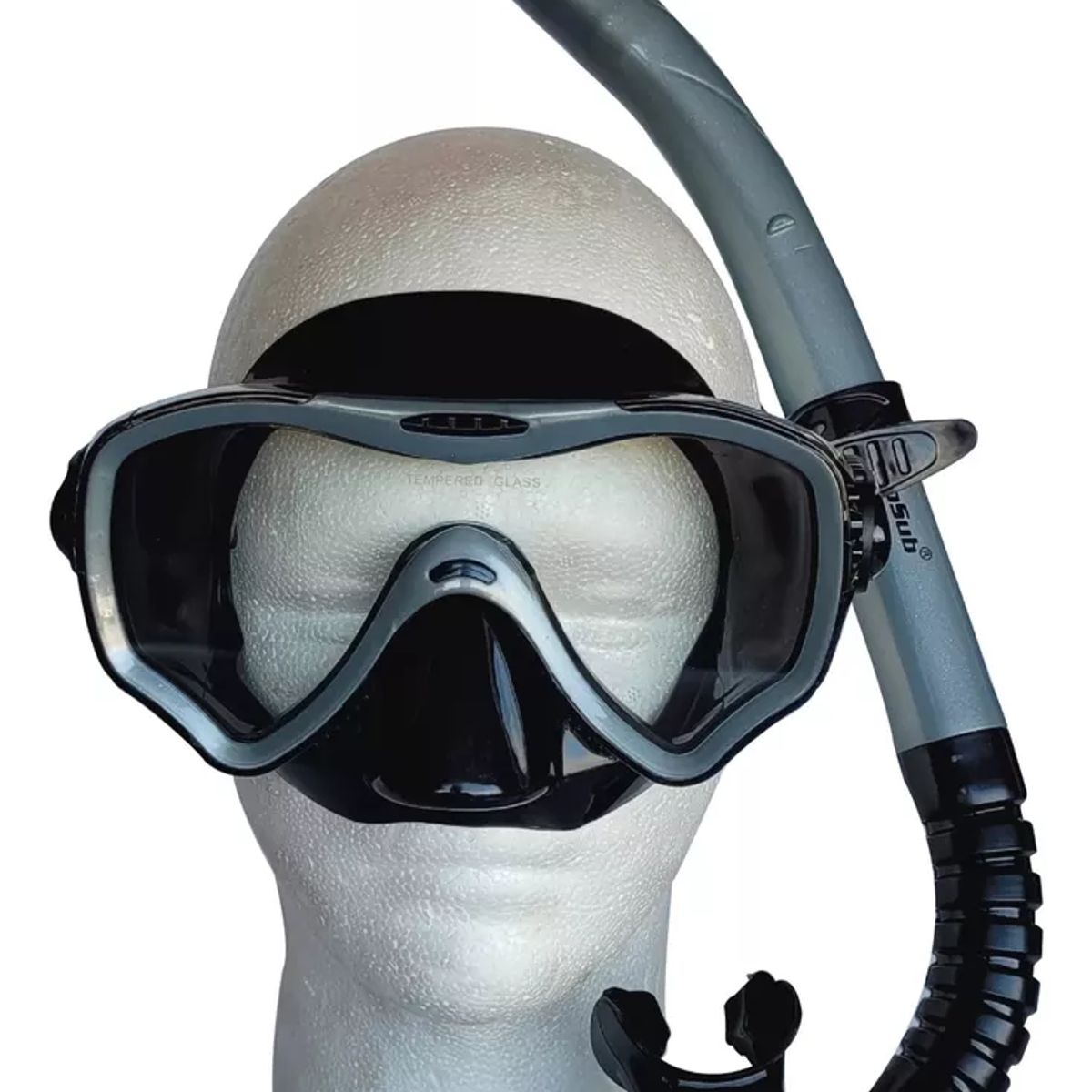 CABOSUB - Kit Snorkeling Profesional Shark Cabosub Negro
