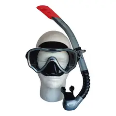 CABOSUB - Kit Snorkeling Profesional Shark Negro