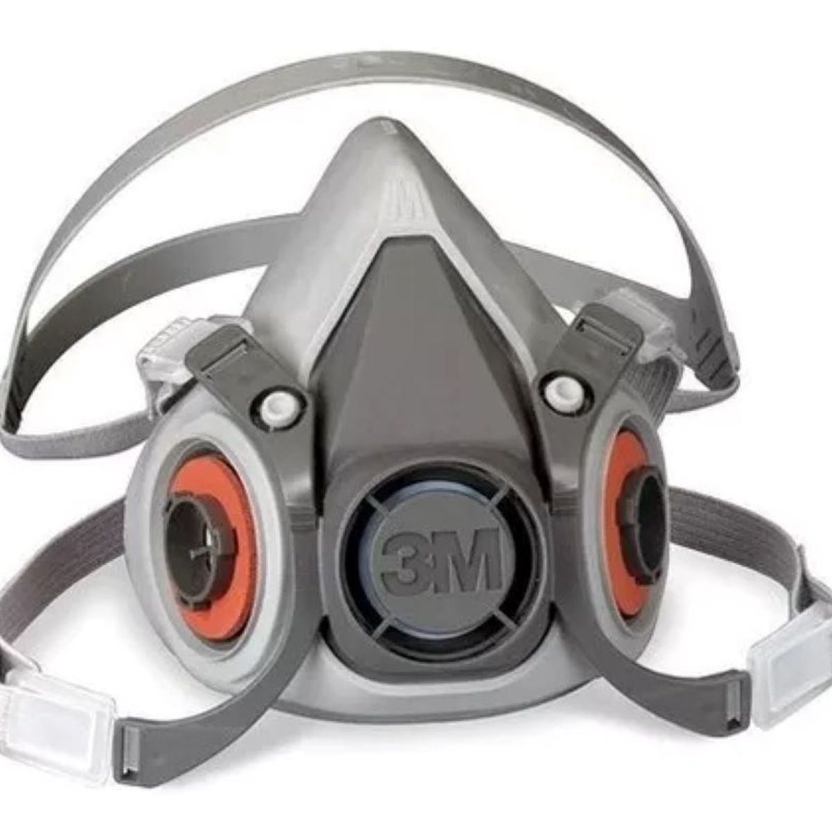 METALFER - Respirador Medio Rostro 3m Modelo 6200. Con Filtros 6001