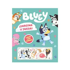 BEASCOA - BLUEY LIBRO JUGUETE IMAGINA Y JUEGA LIBRO CON IMANES
