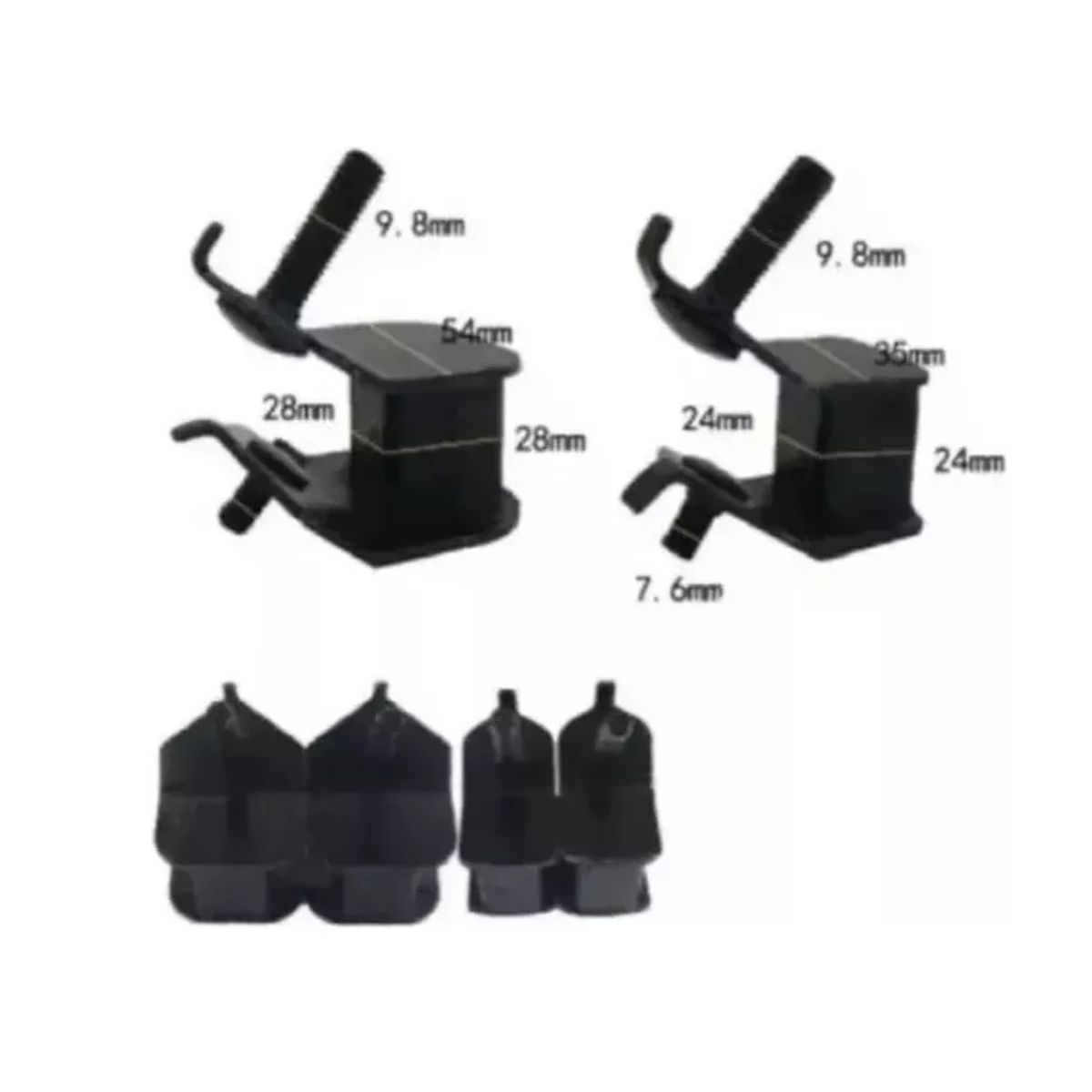 GENERICO - Pack De Amortiguadores Soportes Anti Vibraciónde 5kw-8kw