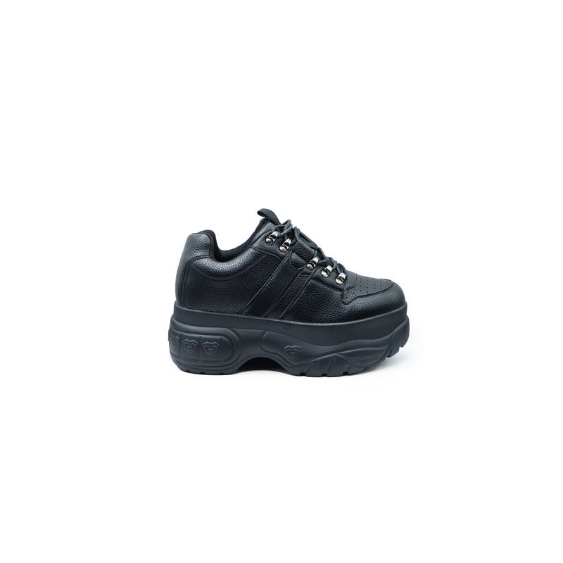 APOSTOL - Zapatillas con plataforma ecocuero negras Muriel