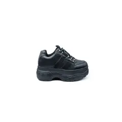 APOSTOL - Zapatillas con plataforma ecocuero negras Muriel