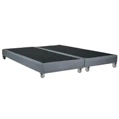 BLOCCARE - Base de Cama 2 plazas Box 13cm L190cm Rueda Pyton R.Colchon V.elastico