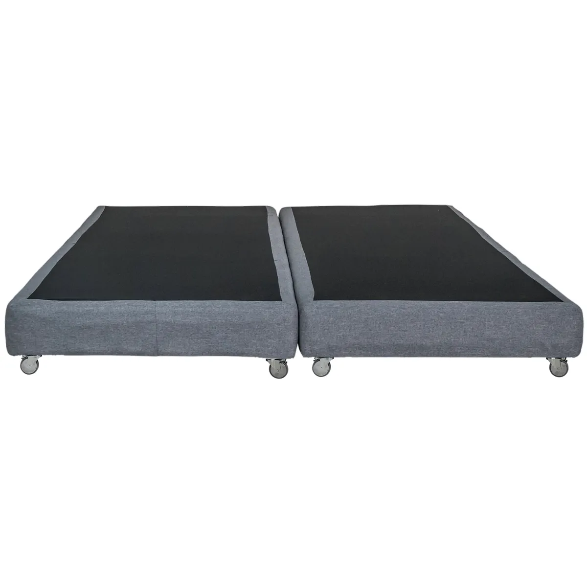 BLOCCARE - Base de Cama 2 plazas Box 13cm L190cm Rueda Pyton R.Colchon V.elastico