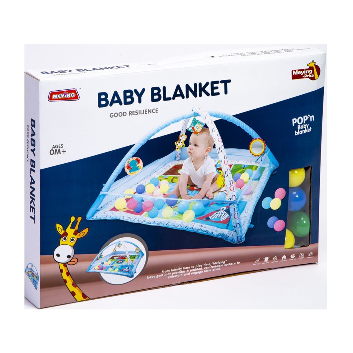 GENERICO - GIMNASIO CENTRO DE ENTRETENIMIENTO PARA BEBES CON PELOTAS