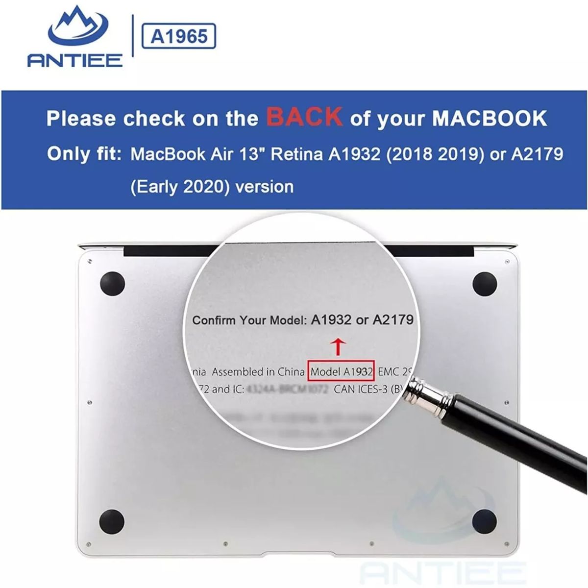 GENERICO - Batería A1965 Para Macbook Air Retina 13 A1932 A2179 Nueva