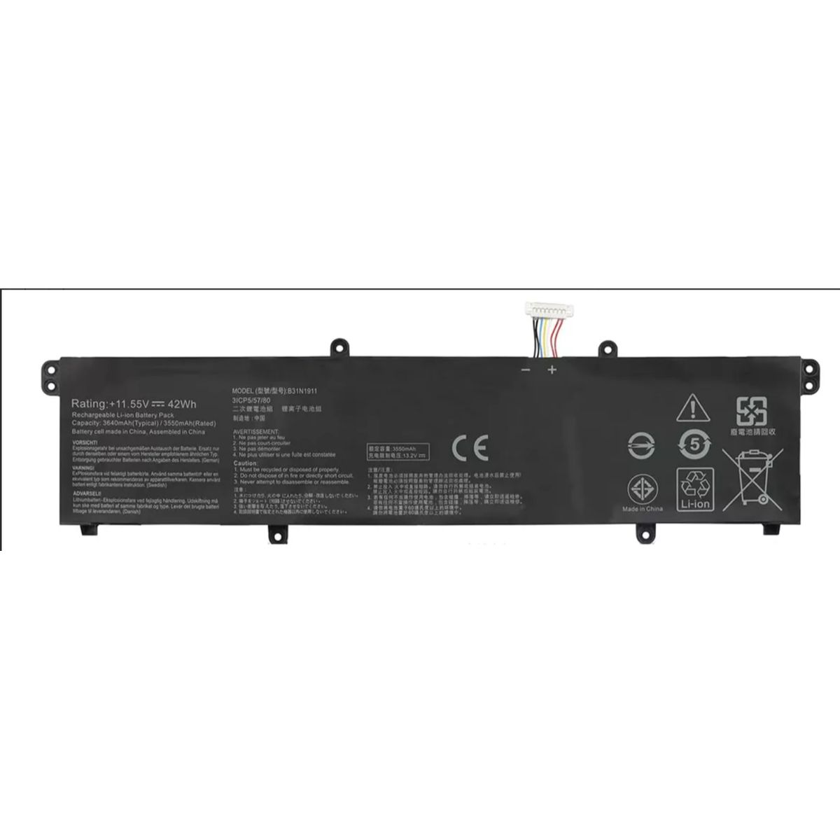 GENERICO - Bateria Nueva b31n1911  Para Asus Vivobook 15 X1502z