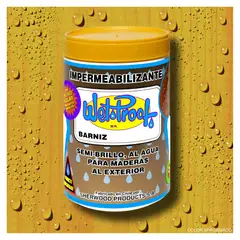 WETPROOF - BARNIZ PARA MADERA IMPERMEABILIZANTE WET PROOF® OCRE 1-4 GALON