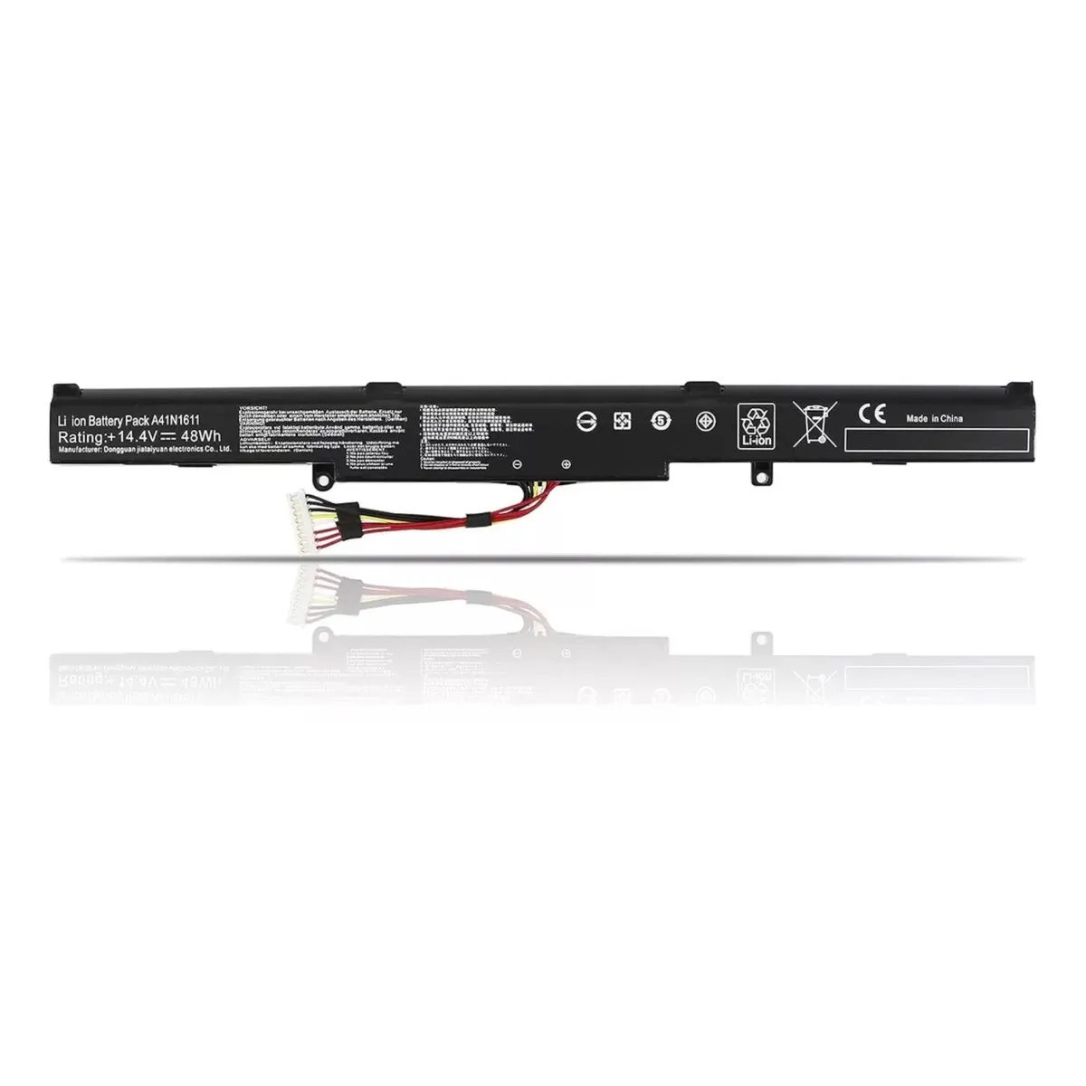 GENERICO - Batería a41n1611 Para Asus Rog Strix Gl553vd Gl553v Series