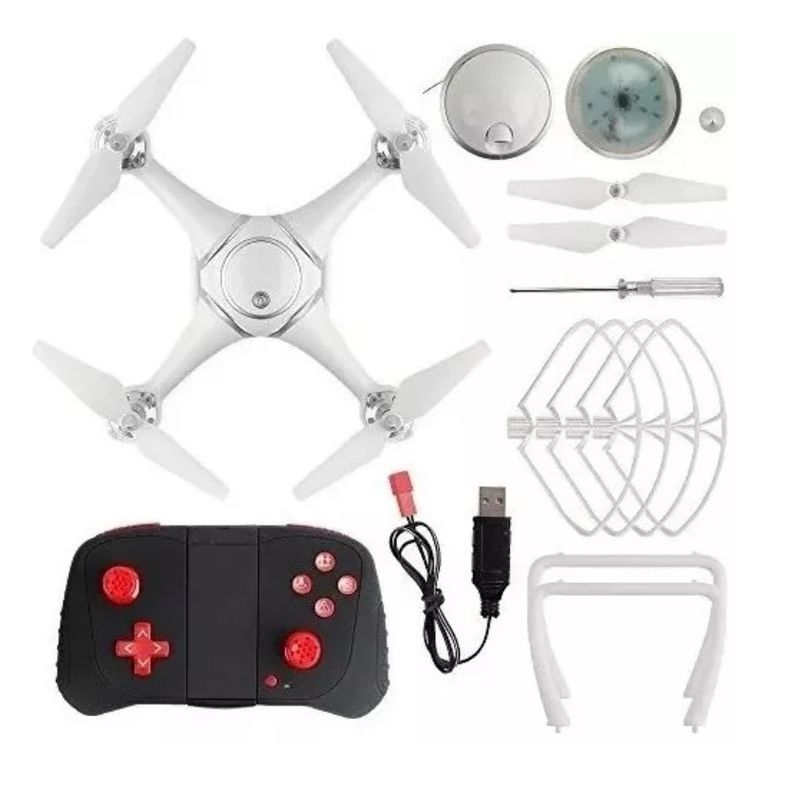 GENERICO - Drone S7 Cámara Hd Panoramica Altitude Hold Retorno 360 Flip