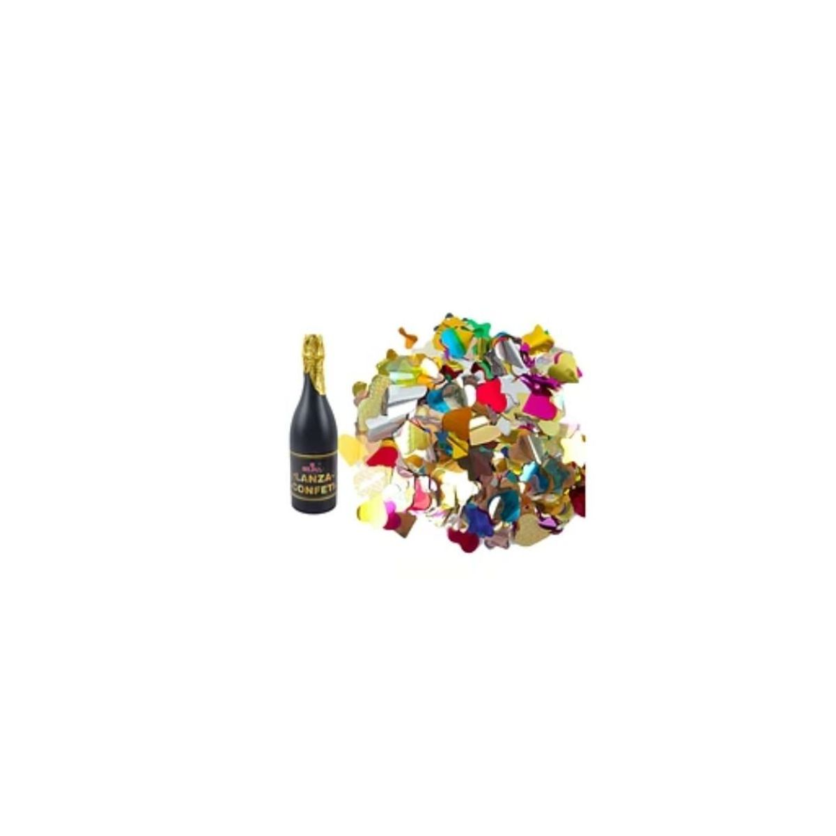 GENERICO - Lanza Confeti Botella De Champán 10x33cm 1pcs