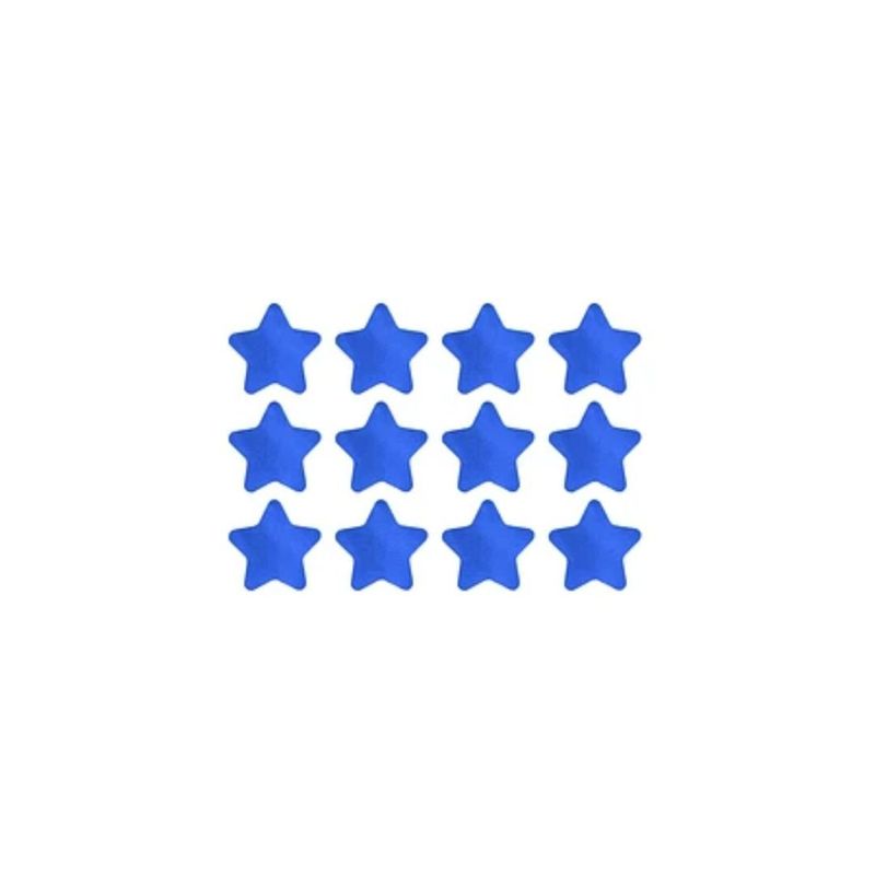 GENERICO - Challa Metalizada De Estrellas