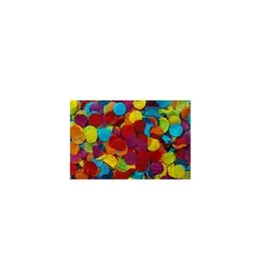 GENERICO - Papel Picado Circulo Colores 25mm 40g