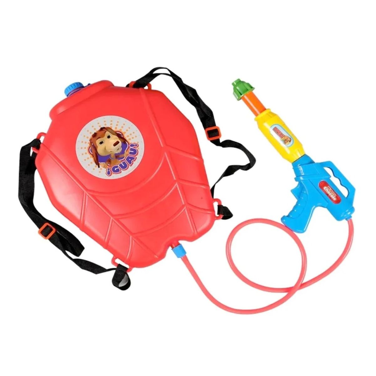 GENERICO - MOCHILA LANZA AGUA PERRO CHOCOLO