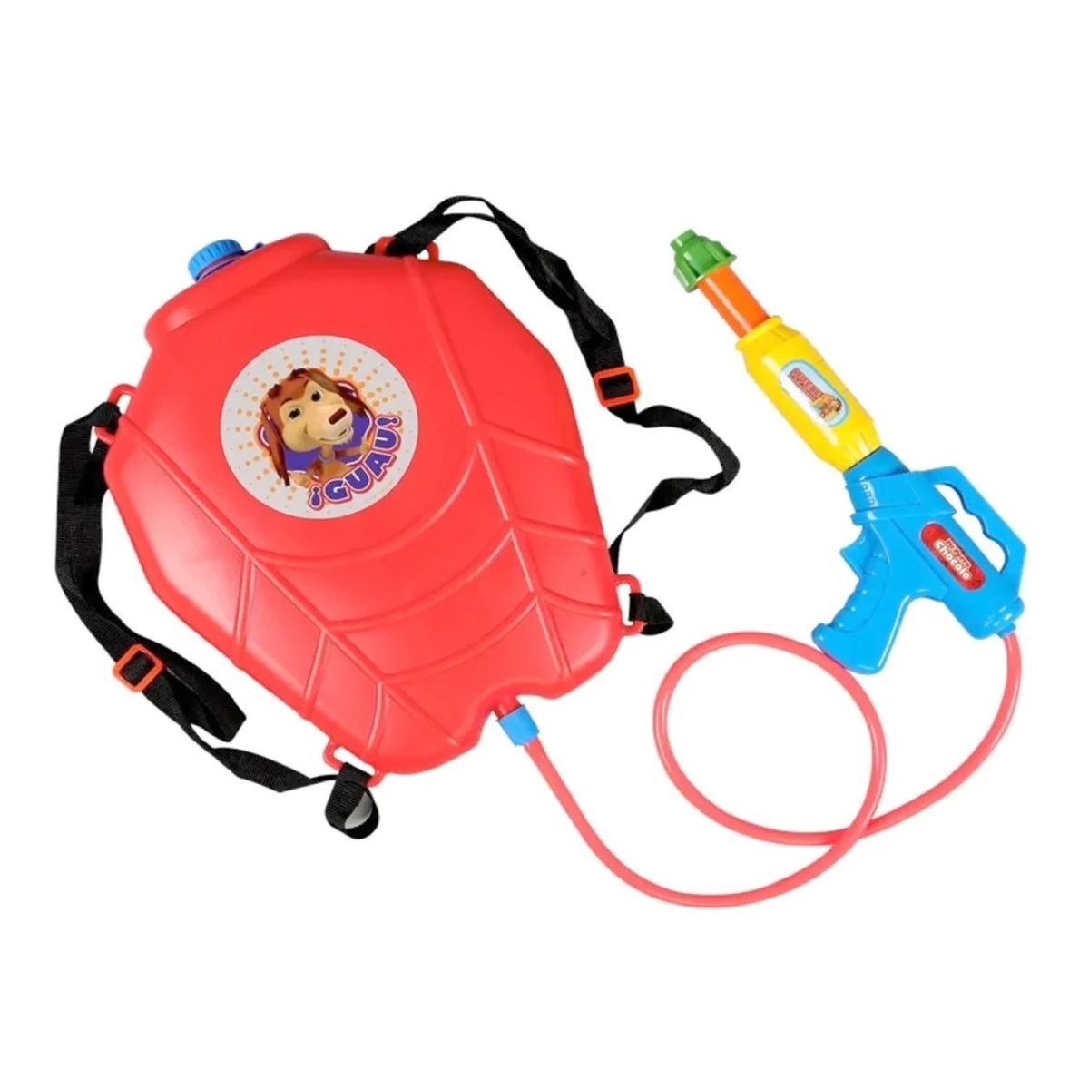 GENERICO - MOCHILA LANZA AGUA PERRO CHOCOLO