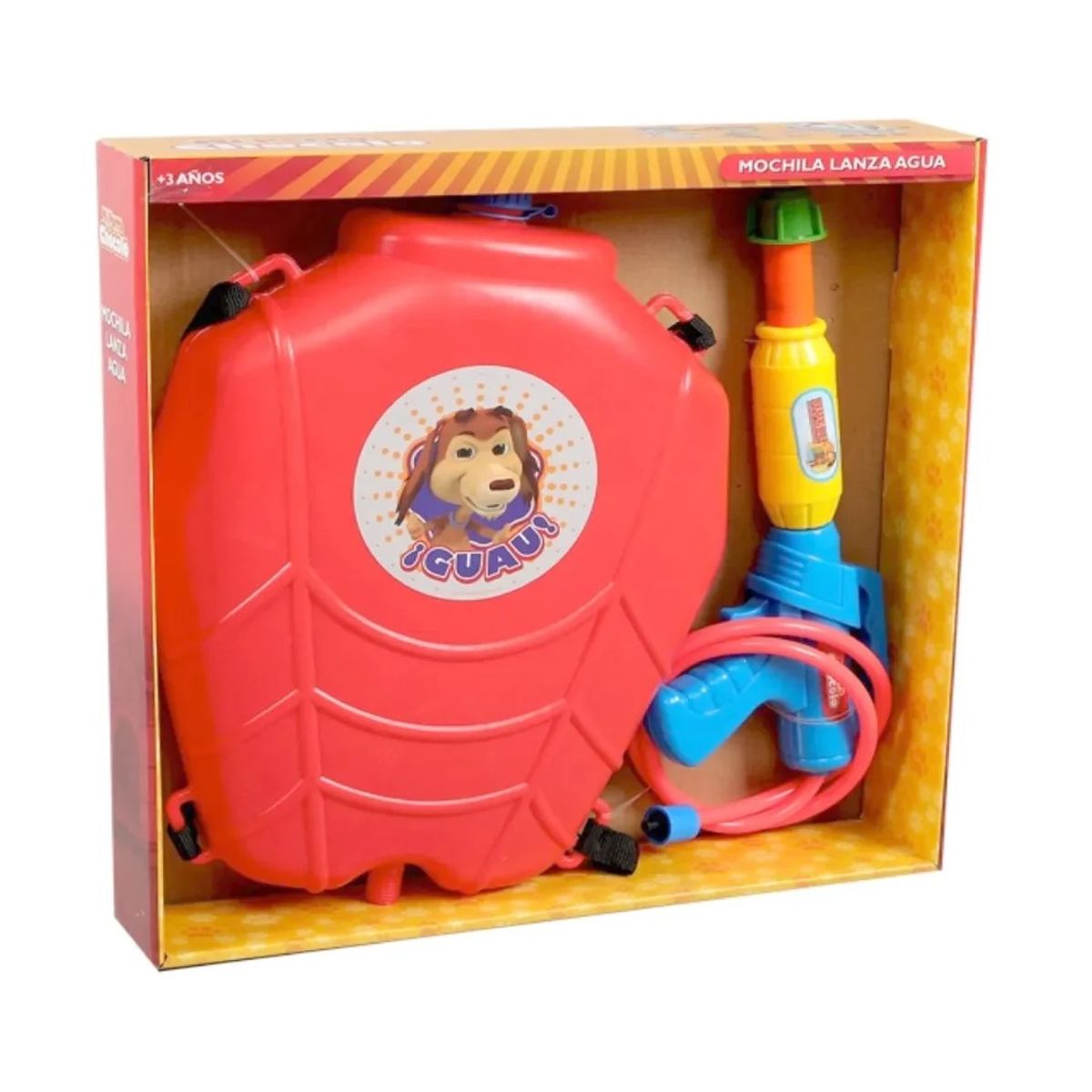 GENERICO - MOCHILA LANZA AGUA PERRO CHOCOLO