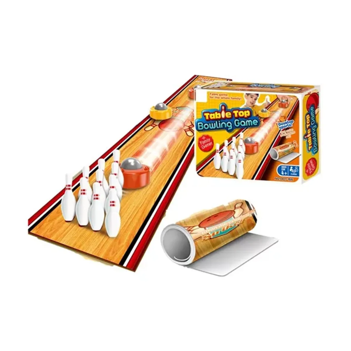 GENERICO - Juego De Mesa Bowling Game Table Top Bolos Infantil