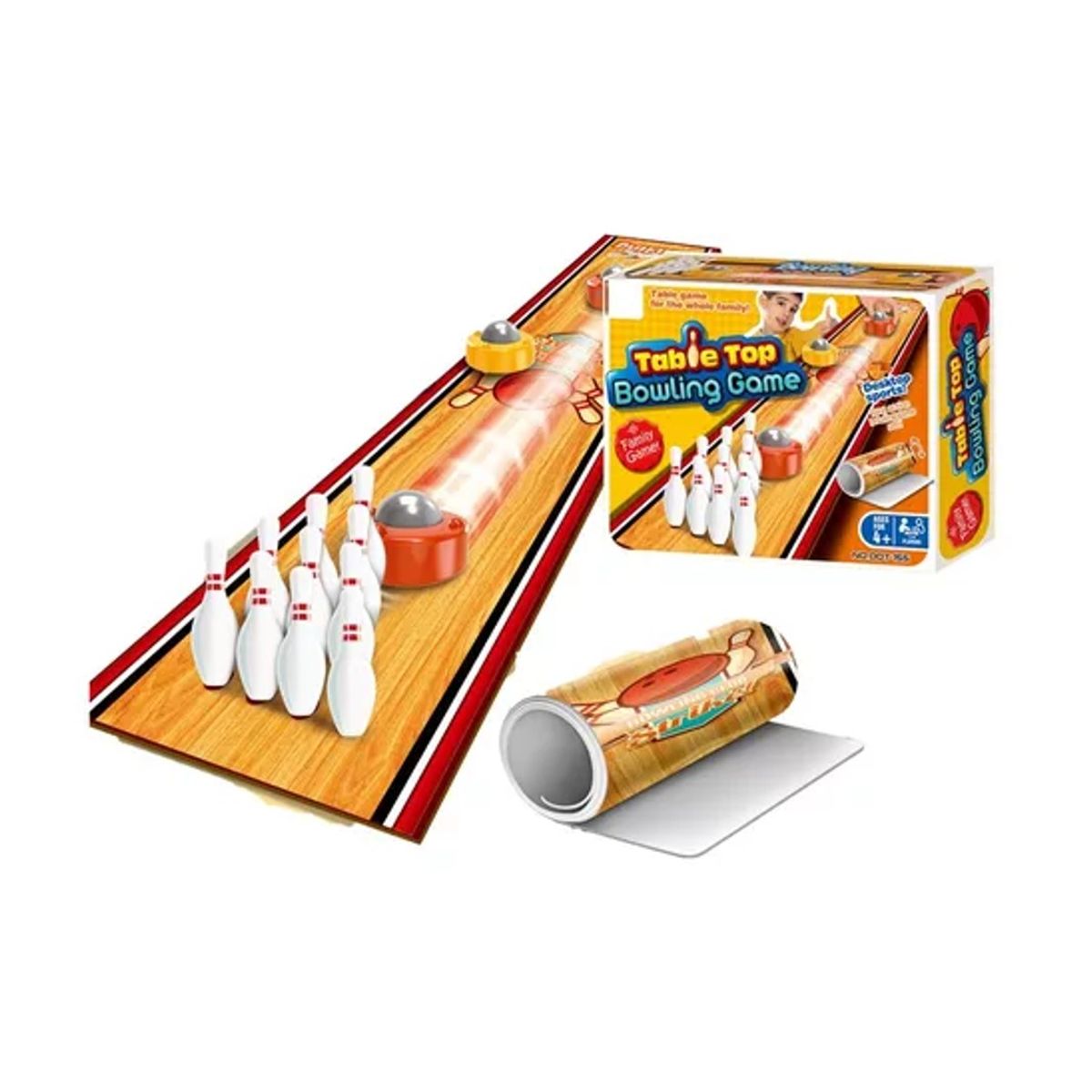 GENERICO - Juego De Mesa Bowling Game Table Top Bolos Infantil