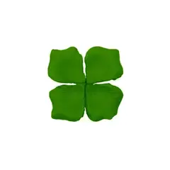 GENERICO - Pétalos De Rosa Verdes 53x57mm