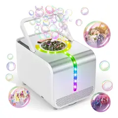 EVERSO - Máquina De Burbujas Soplador De Burbujas Automático Portátil