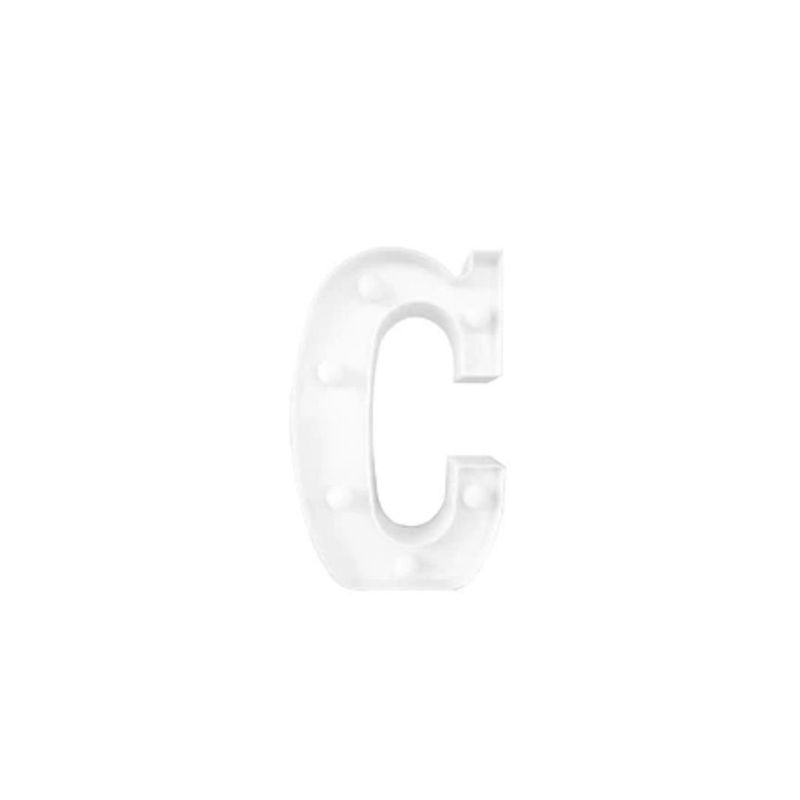 GENERICO - Letra  Con Luz Led C