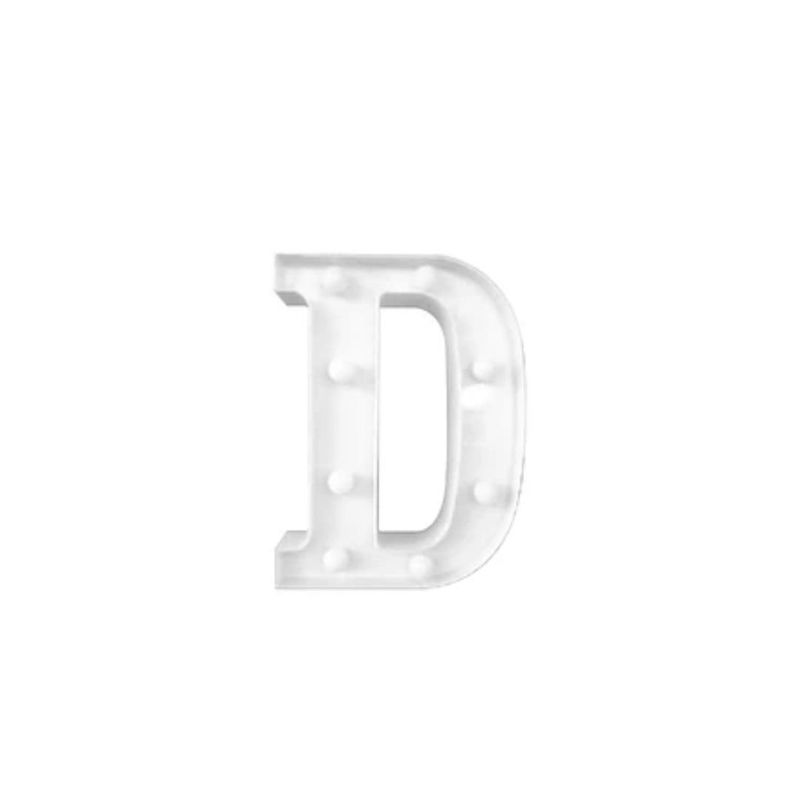 GENERICO - Letra Con Luz Led  D