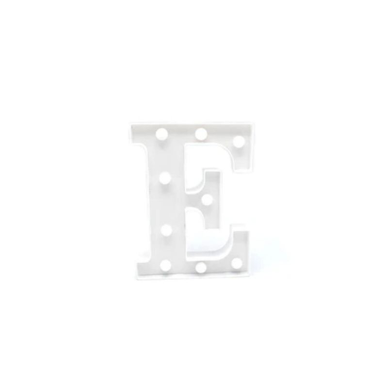 GENERICO - Letra Con Luz Led  E