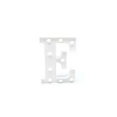 GENERICO - Letra Con Luz Led E