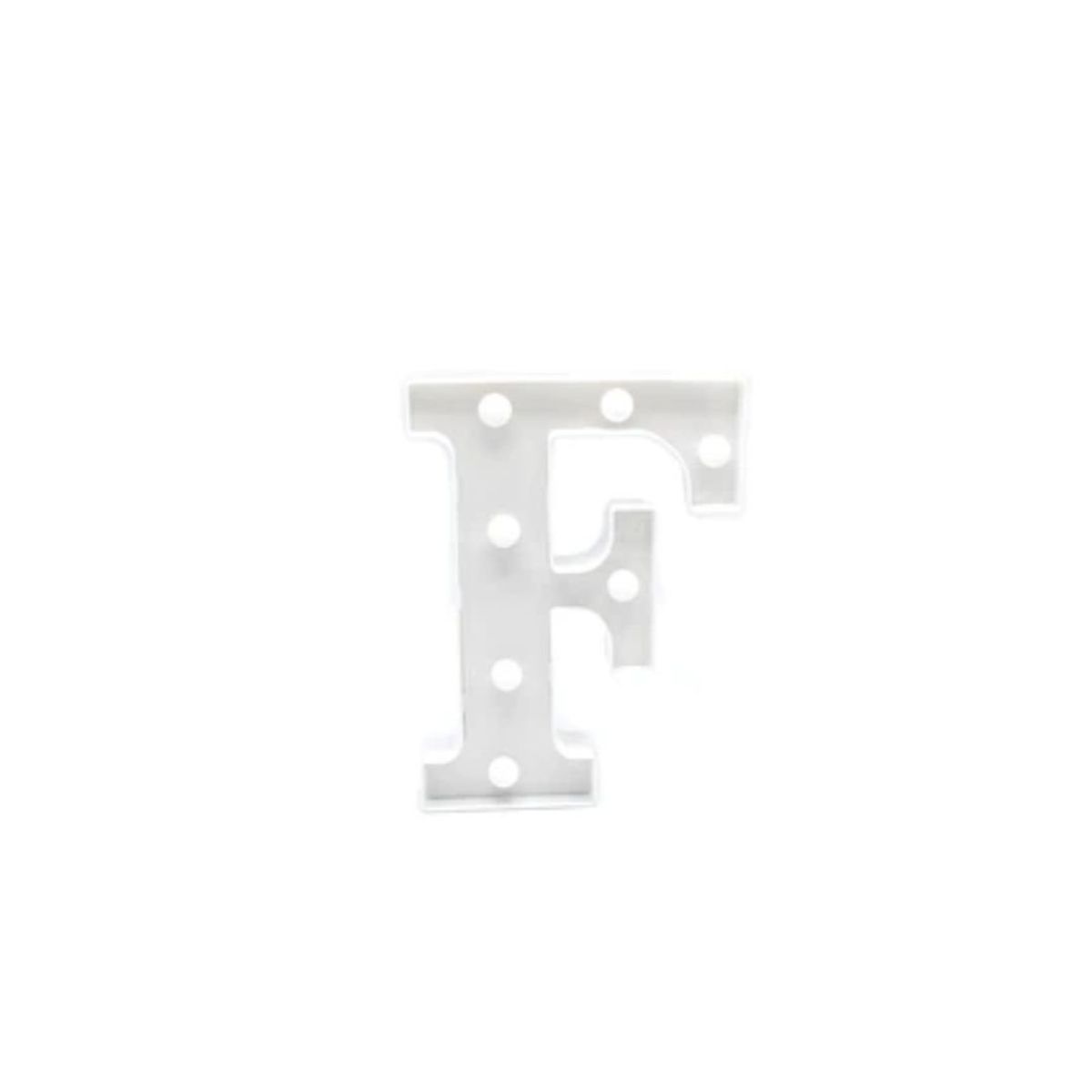 GENERICO - Letra Con Luz Led  F