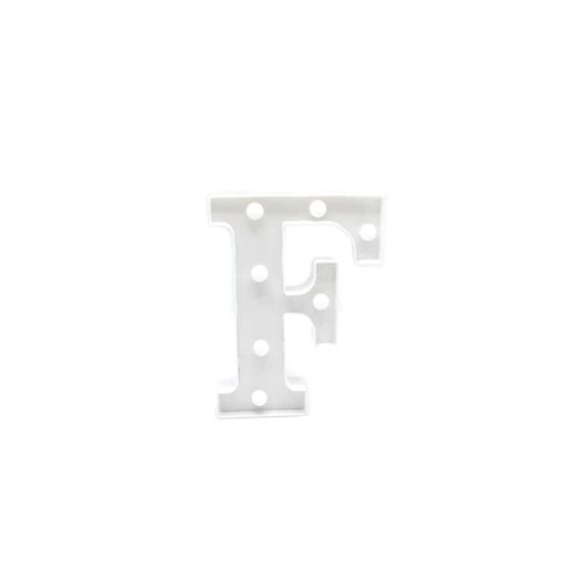GENERICO - Letra Con Luz Led  F