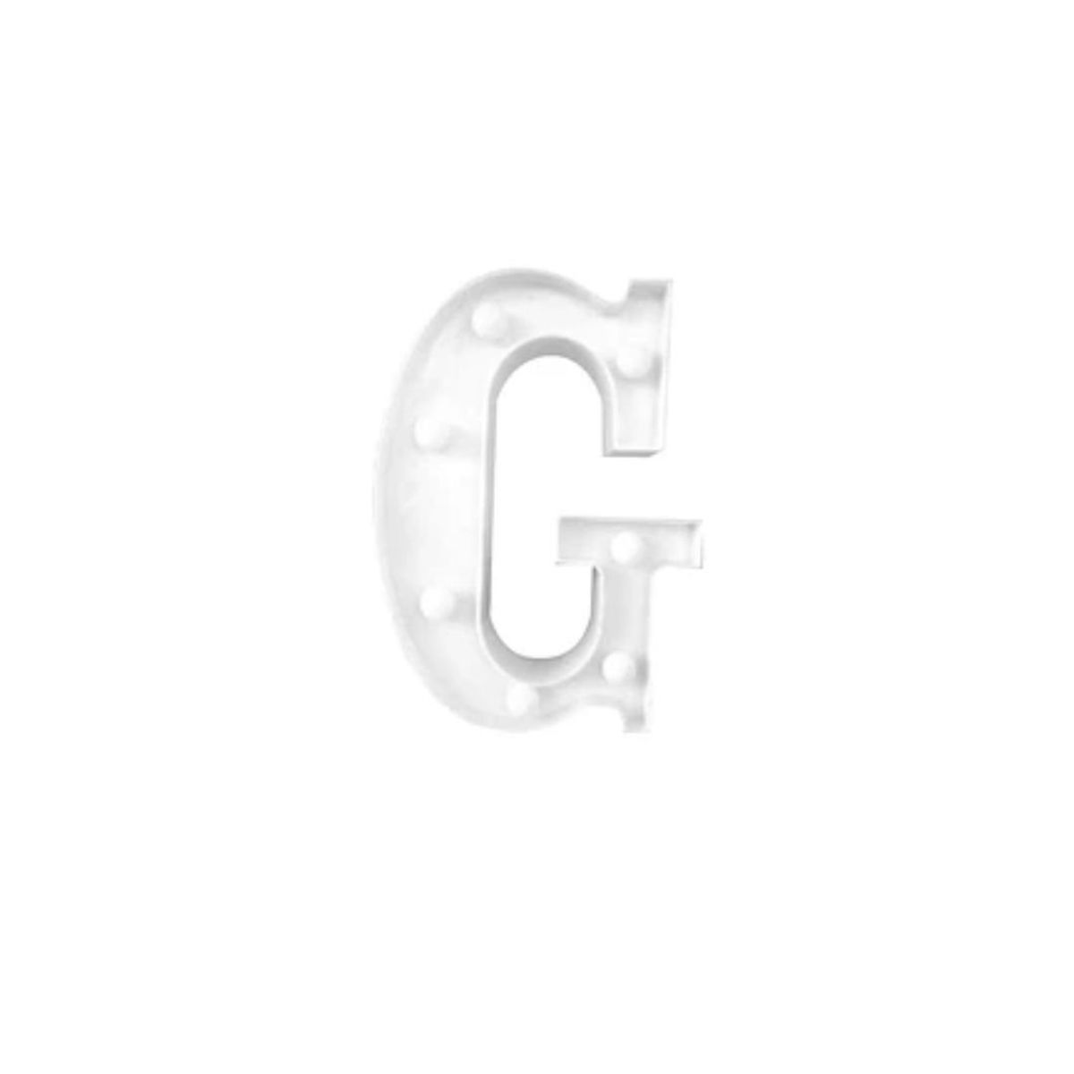 GENERICO - Letra Con Luz Led  G