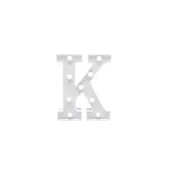 GENERICO - Letra Con Luz Led K