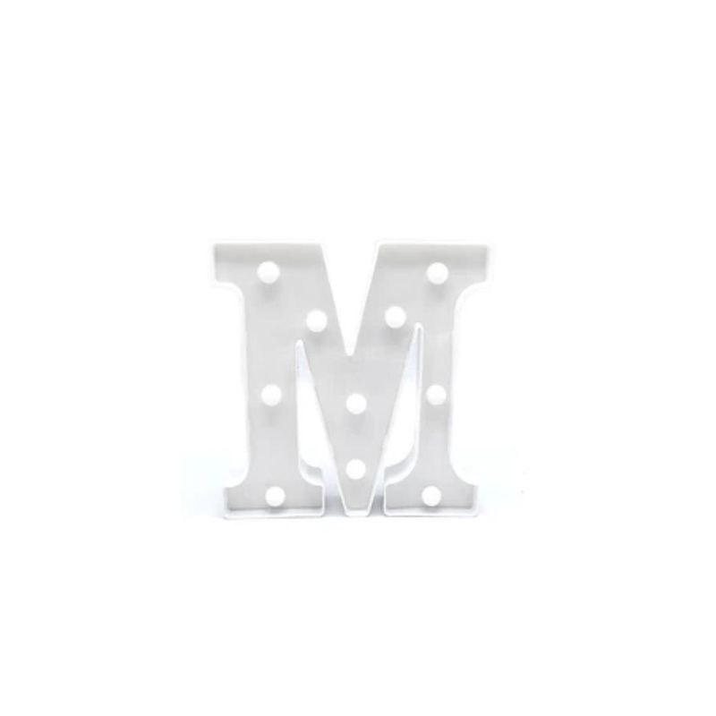 GENERICO - Letra Con Luz Led  M